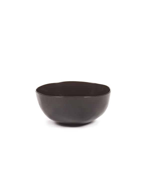 Serax La Mère tableware Schaal hoog - Ø210mm - H 95mm - Ebony