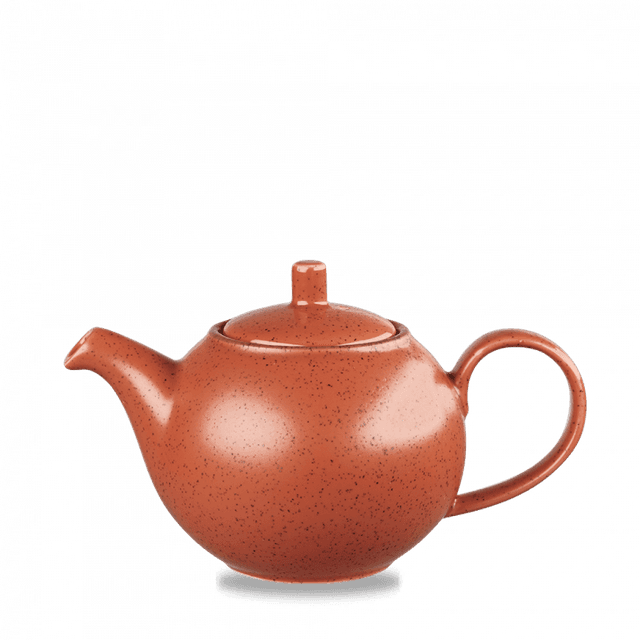 Churchill Stonecast Theepot - H 105mm - 0.426Ltr - Spiced Orange