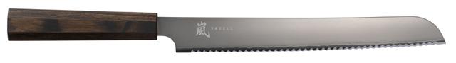 Yaxell Hana Broodmes - L 230mm - 3 laags rvs met donkerbruin pakkahouten heft
