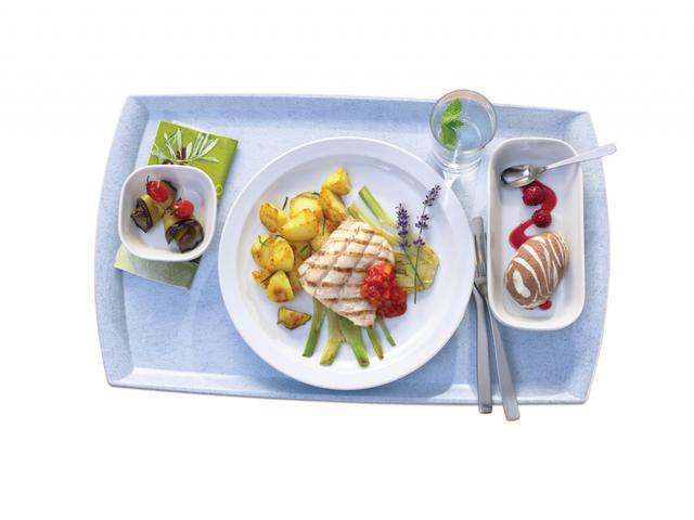 Cambro Dienblad SMC - 530x325mm - Speckled Blue