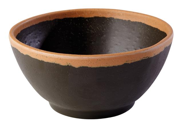 APS Schaal Crocker - Ø210mm - H 80mm - Zwart/bruin