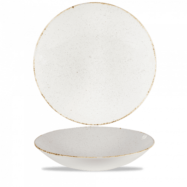 Churchill Stonecast Hints Coupeschaal - Ø385mm - 5Ltr - Barley White