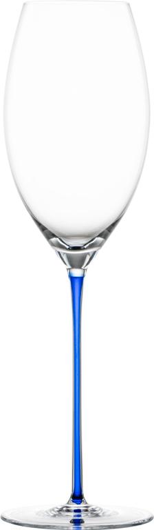 Zwiesel Glas Vinody Champagneglas met steel lichtblauw 77 - 0.305Ltr