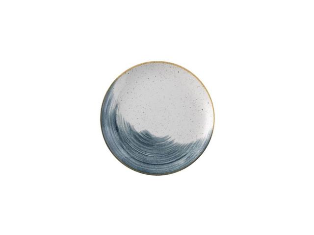 Churchill Stonecast Accents Coupebord plat - Ø260mm - Blueberry