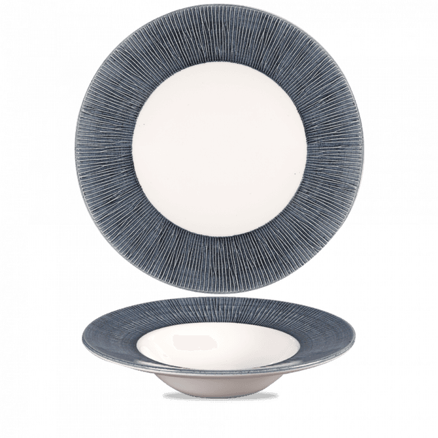 Churchill Bamboo Spinwash Bord diep met brede rand - Ø280mm - 0.468Ltr - Mist