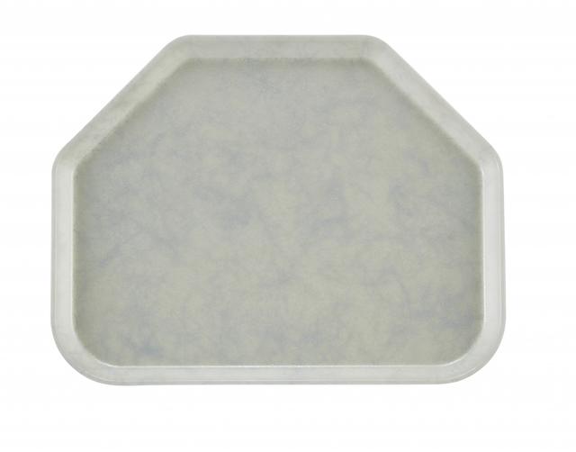 Cambro Camtray trapezium - 457x355mm - Antique Parchment/Silver