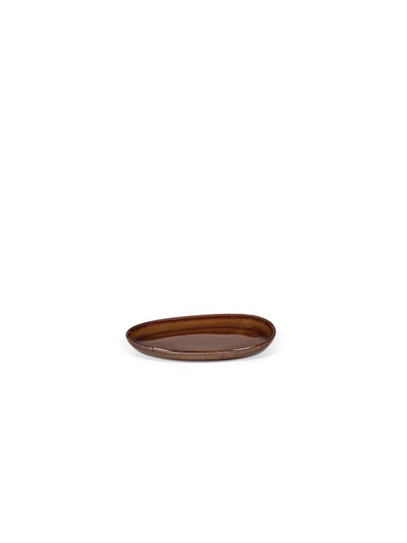 Serax Out of Lines Broodbord - 140x105x15mm - Ocher