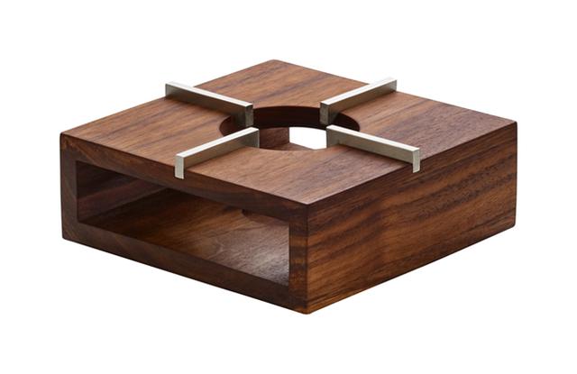 Playground Theepot warmer - 140x140x55mm - Walnoot