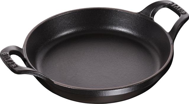 Staub Ovenschaal rond - Ø160mm - Zwart