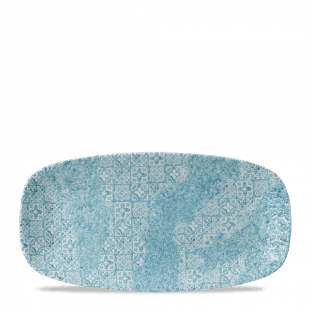 Churchill Vintage Prints Bord plat langwerpig - 298x153mm - Aquamarine