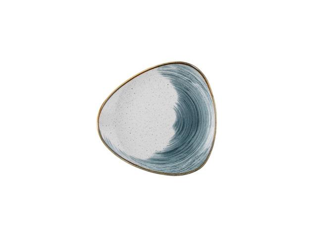 Churchill Stonecast Accents Bord plat driehoek - B 245mm - Blueberry