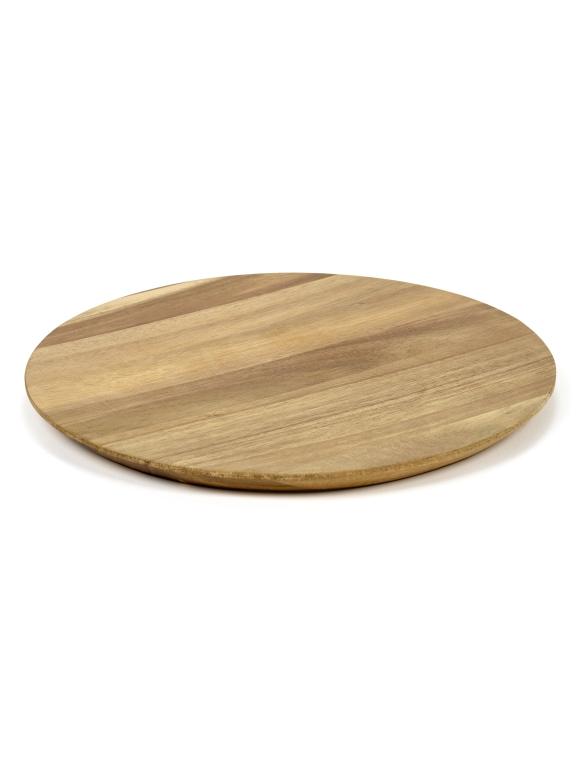 Serax Dunes Bord hout XL - Ø330mm - H 20mm