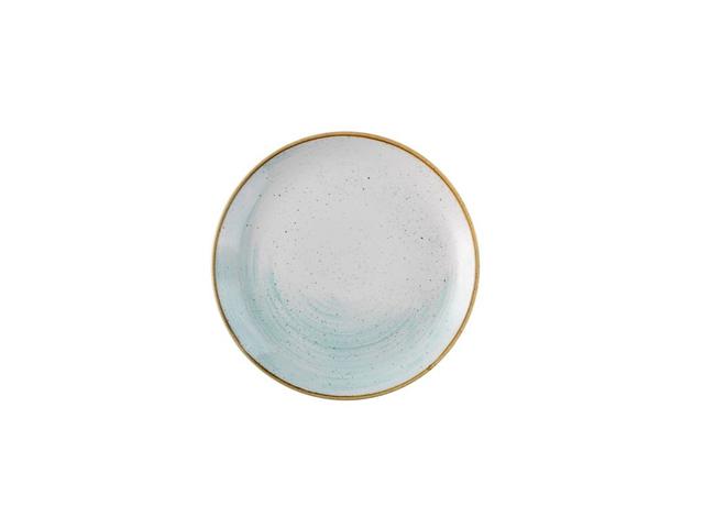 Churchill Stonecast Accents Coupebord plat - Ø288mm - Duck Egg Blue