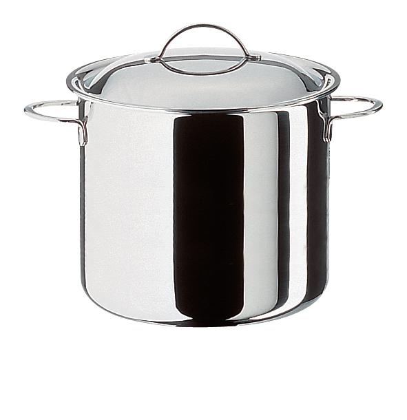 Spring Cristal Kookpan hoog met deksel - Ø240mm