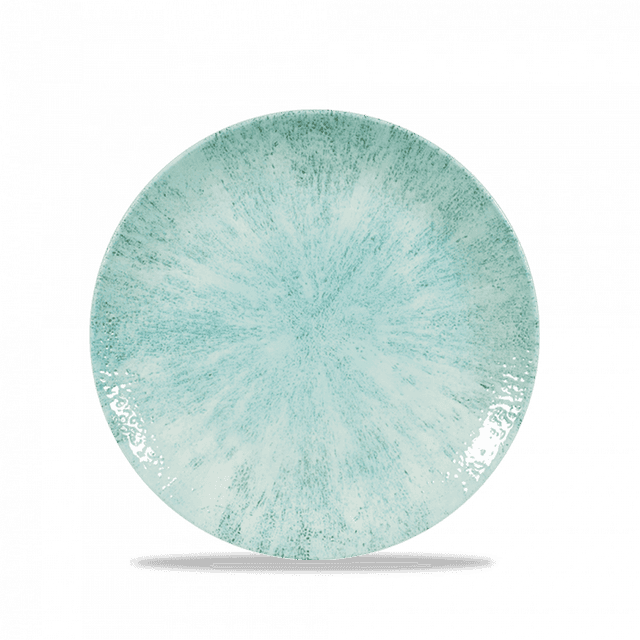 Churchill Studio Prints Stone Coupebord plat - Ø165mm - Aquamarine
