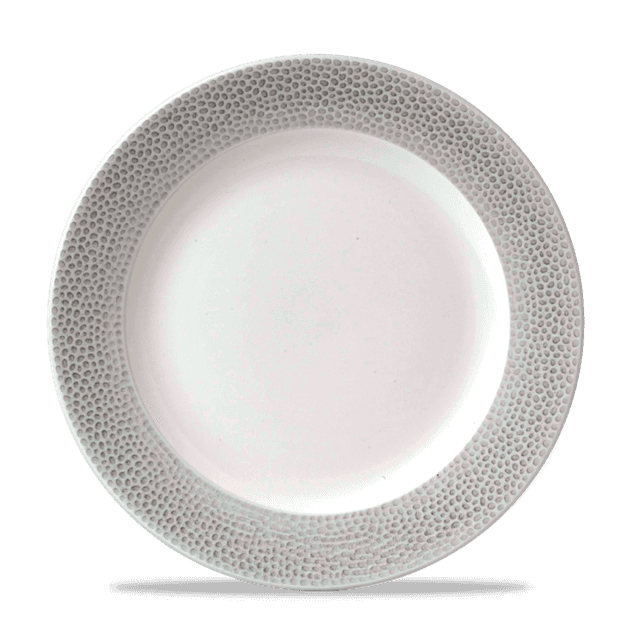 Churchill Isla Spinwash Bord plat met rand - Ø261mm - Shale Grey