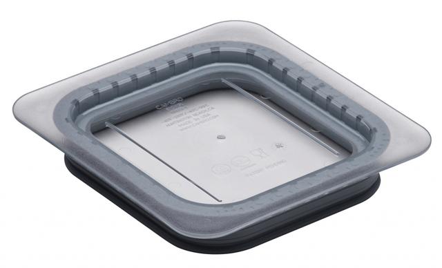Cambro Deksel siliconen 1/6 GN - Clear