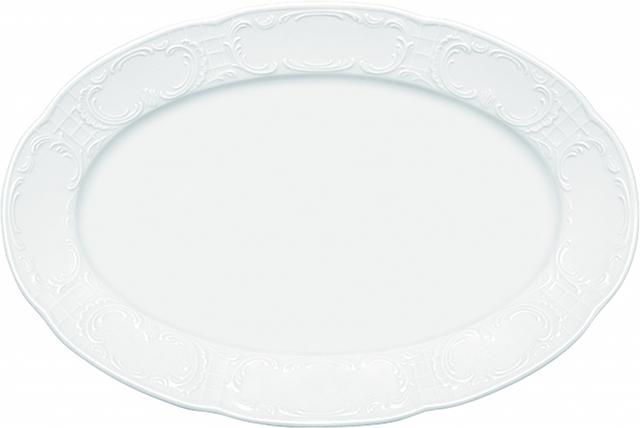 Bauscher Mozart Schaal ovaal met rand - 280x185x29mm