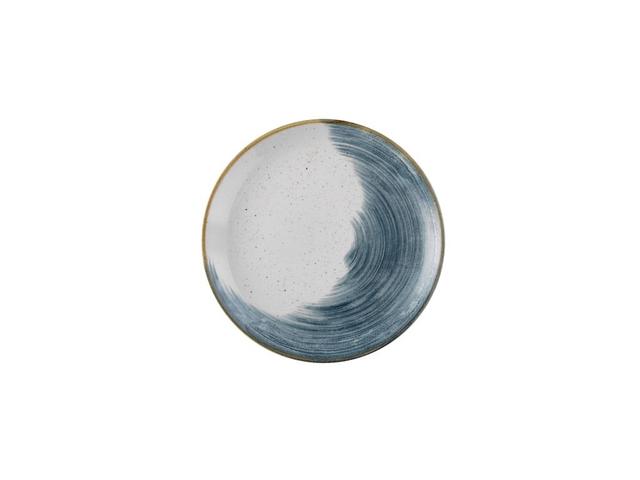 Churchill Stonecast Accents Coupebord plat - Ø288mm - Blueberry