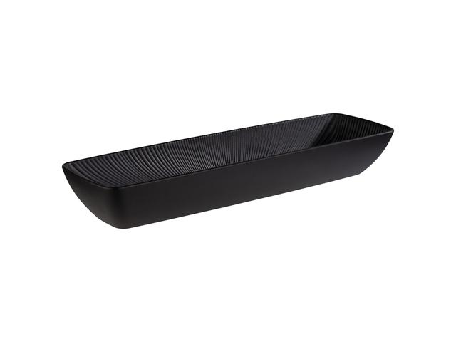 APS Schaal 2/4GN Nero - 530x162x80mm - Zwart