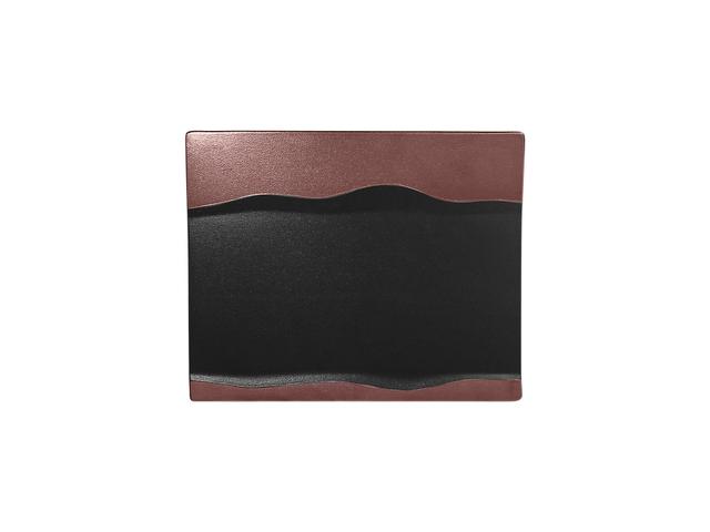 RAK Metalfusion Schaal rechthoekig - 250x200mm - Black/bronze