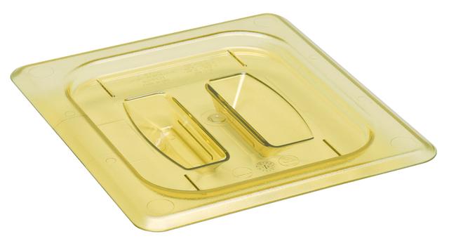 Cambro Deksel met greep 1/6 GN - Amber