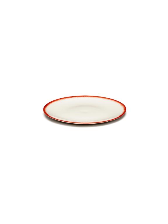 Serax Dé Bord var 2 - Ø140mm - White/red