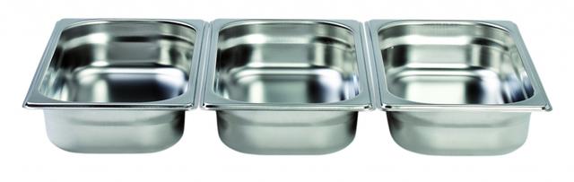 Interlux Gastronormbak 1/3 - 325x176x150mm - Zonder grepen
