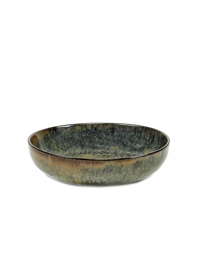 Serax Surface Bord diep S - Ø160mm - H 40mm - Indi grey