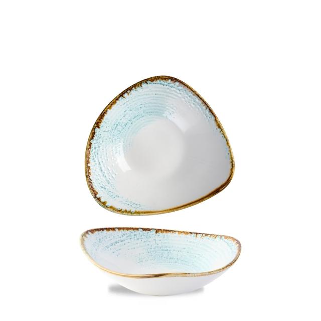 Churchill Studio Prints Homespun Accents Schaal driehoek - B 235mm - Aquamarine