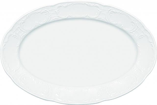 Bauscher Mozart Schaal ovaal met rand - 360x241x37mm