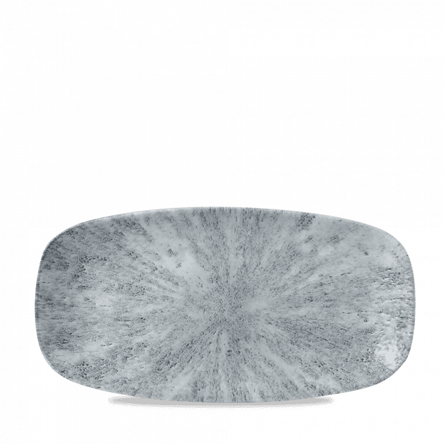 Churchill Studio Prints Stone Bord plat langwerpig - 298x153mm - Pearl Grey