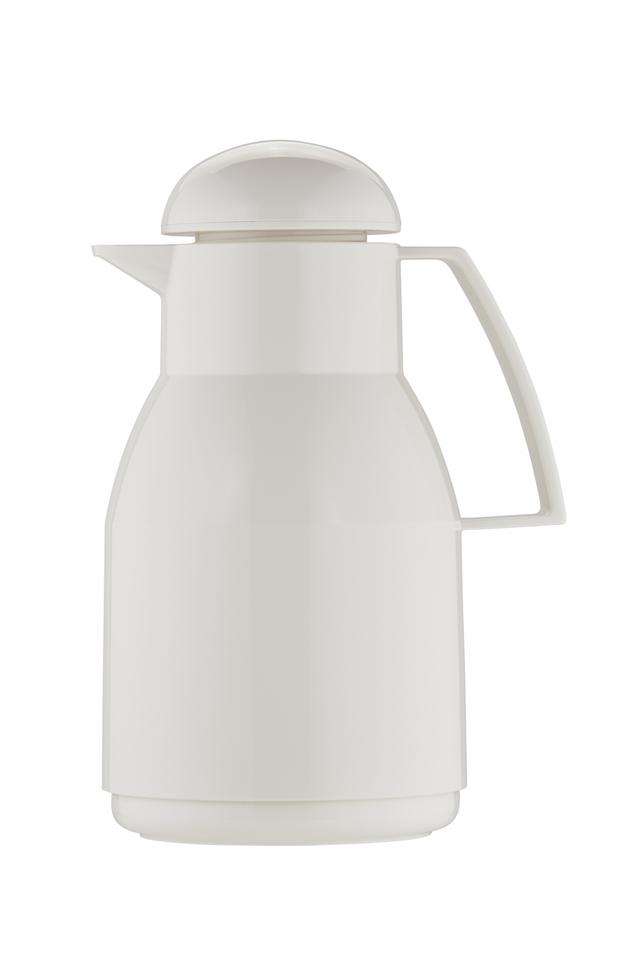 Helios Top Thermoskan kunststof - 1Ltr - Wit