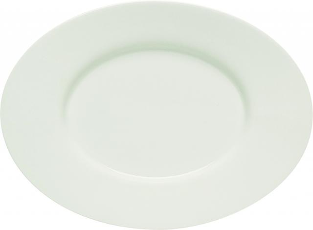 Bauscher Purity Schaal ovaal met rand - 179x131x18mm