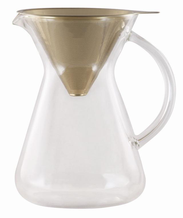 Playground Slow coffee maker goud - 0.6Ltr