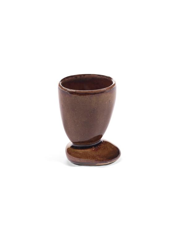 Serax Out of Lines Eierdopje - 45x45x70mm - Ocher