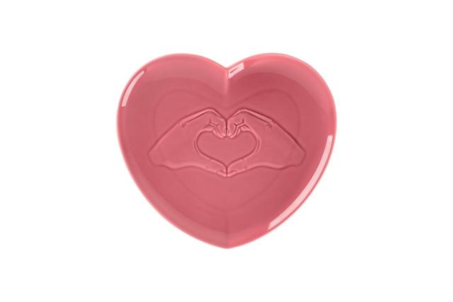 RAK Cliché Bord plat met reliëf - 283x250x23mm - Pink