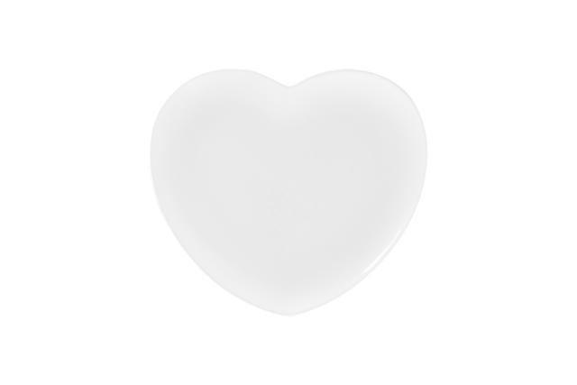 RAK Cliché Coupebord plat - 280x250x29mm - Polaris White