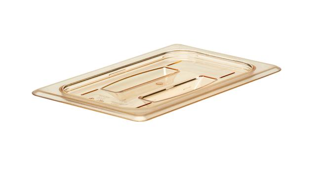 Cambro Deksel met greep 1/4 GN - Amber