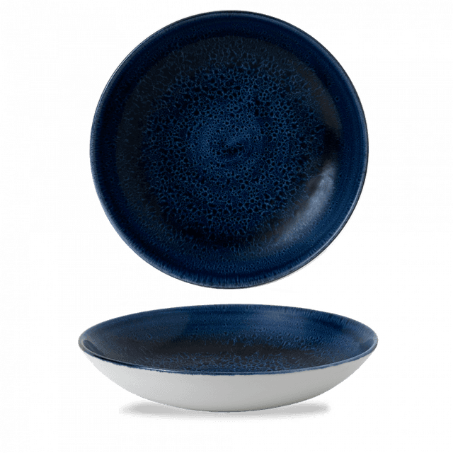 Churchill Stonecast Plume Coupebord diep - Ø248mm - 1.14Ltr - Ultramarine