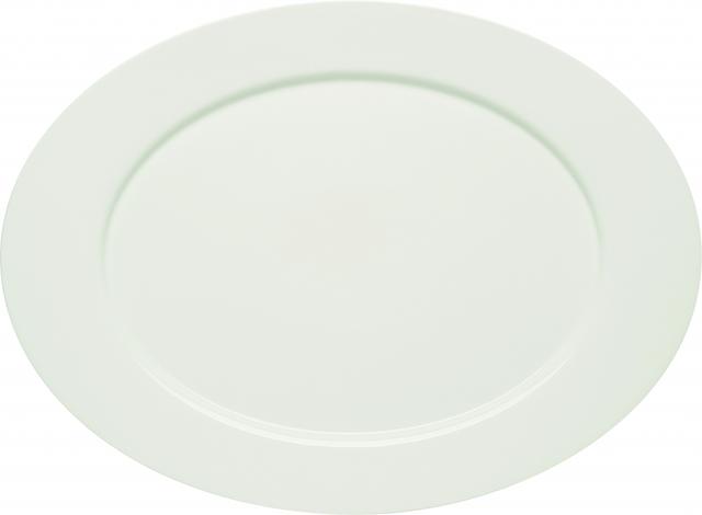 Bauscher Purity Schaal ovaal met rand - 379x278x25mm