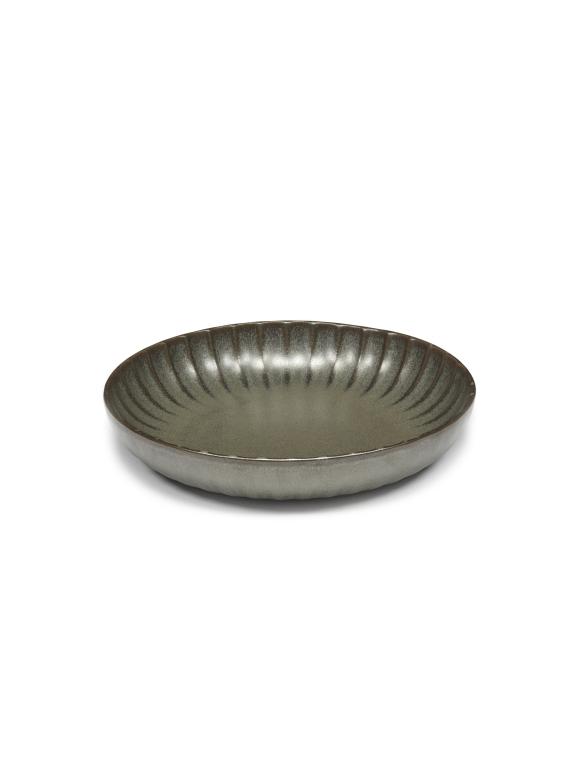 Serax Inku Bord hoog M - Ø230mm - H 45mm - Groen