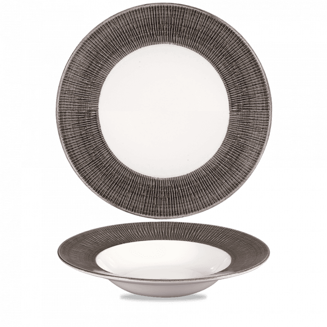 Churchill Bamboo Spinwash Bord diep met brede rand - Ø280mm - 0.468Ltr - Dusk