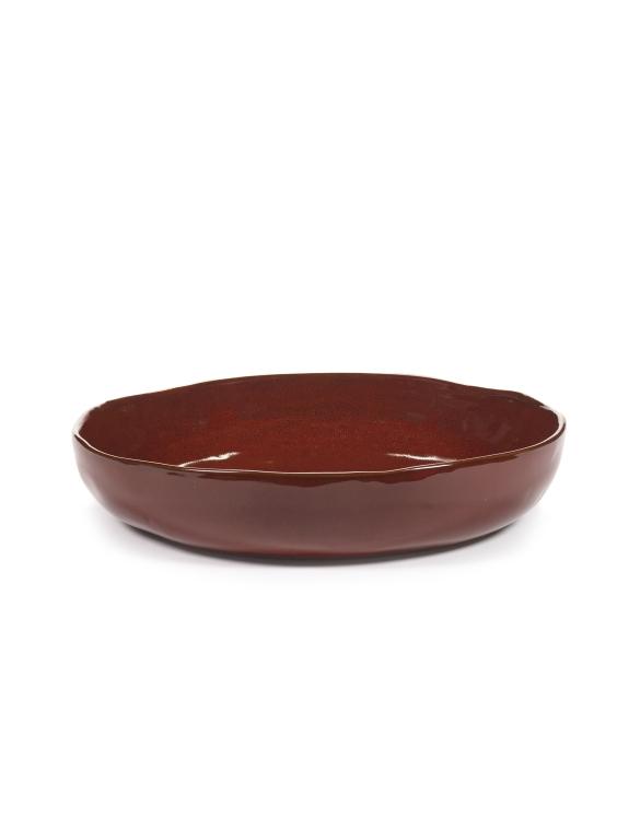 Serax La Mère tableware Serveerschaal M - Ø315mm - H 60mm - Venetian Red