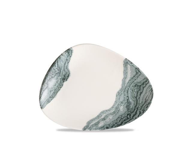 Churchill Tide Bord plat driehoek - 265x205mm - Black