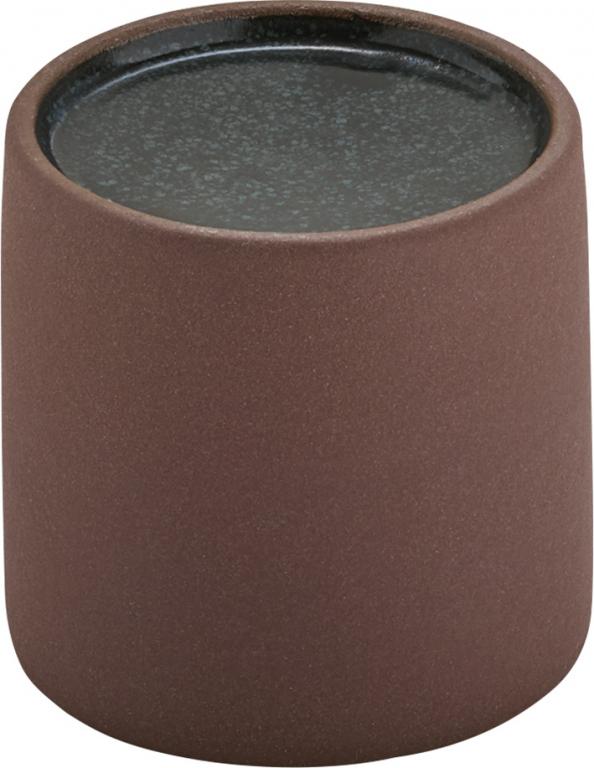 Playground 2in1 Espressokop/plateau - 0.09Ltr - Brown/black