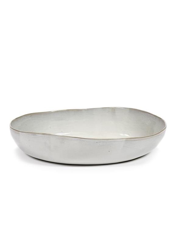 Serax La Mère tableware Serveerschaal L - Ø370mm - H 70mm - Off White