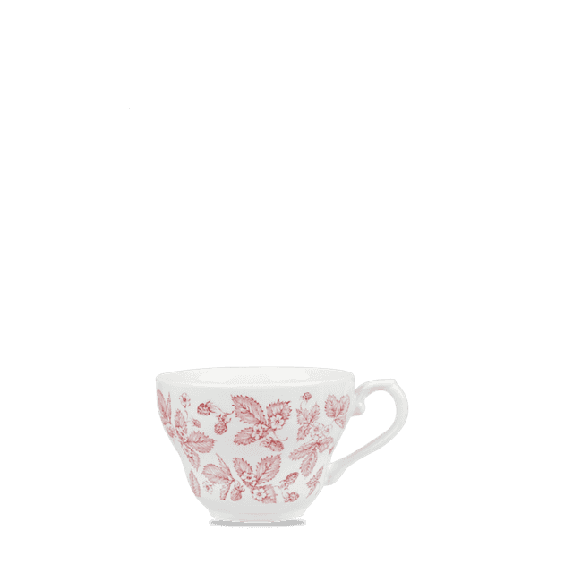 Churchill Vintage Prints Theekop met decor - 0.198Ltr - Cranberry Bramble