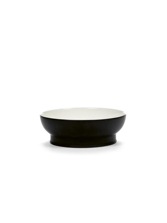 Serax Ra Kom - Ø160mm - Black/offwhite