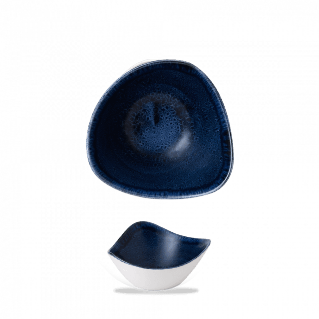 Churchill Stonecast Plume Schaal driehoek - B 153mm - Ultramarine